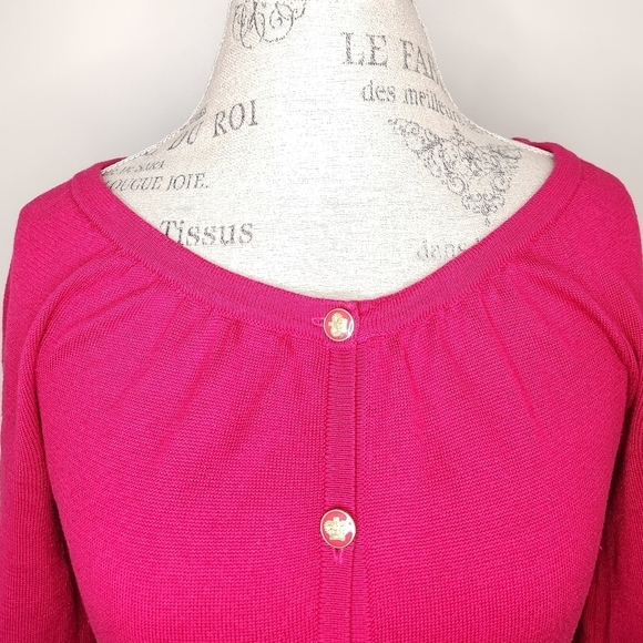Vintage Juicy Couture Hot Pink Cardigan - Picture 7 of 11